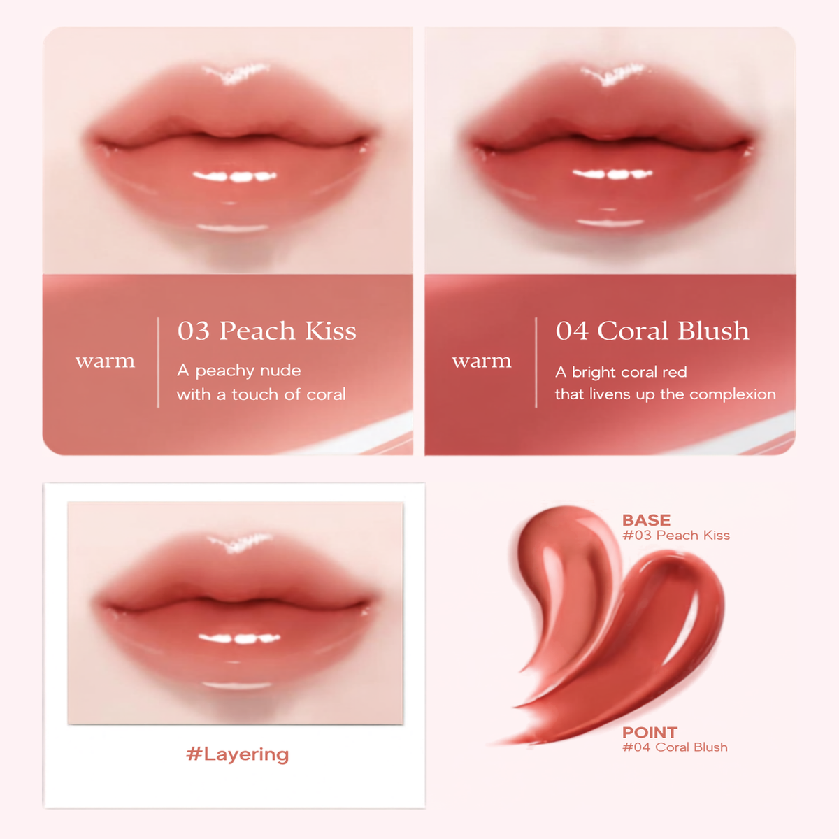 ARODA Heart Glow Duo Lip Tint
