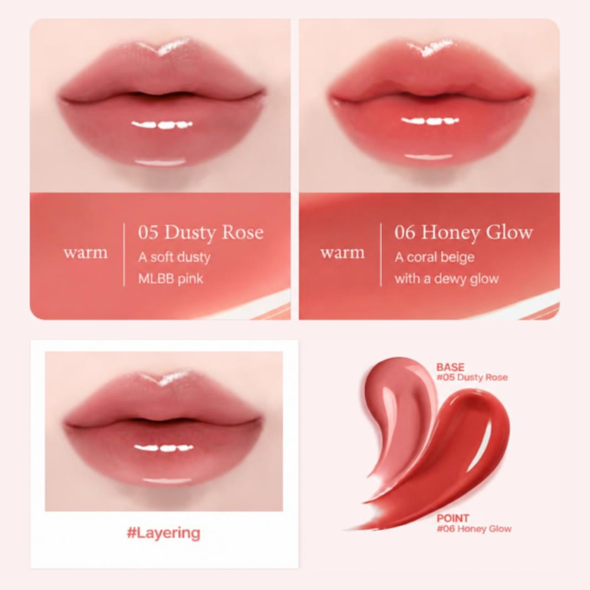 ARODA Heart Glow Duo Lip Tint