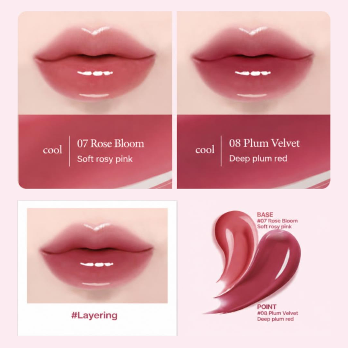 ARODA Heart Glow Duo Lip Tint