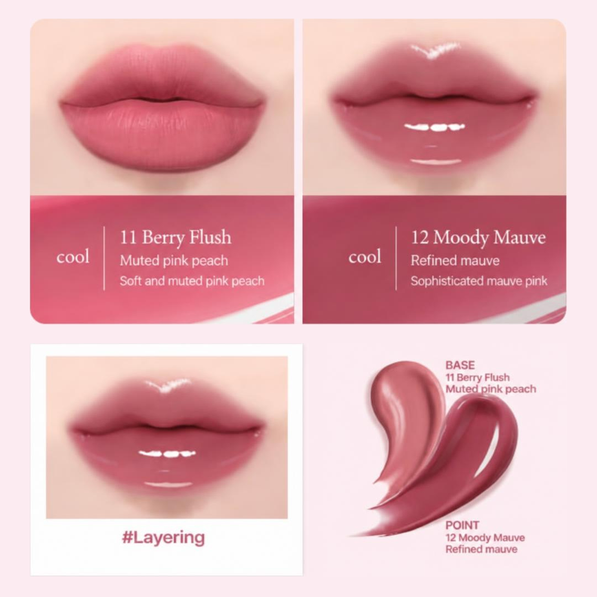 ARODA Heart Glow Duo Lip Tint