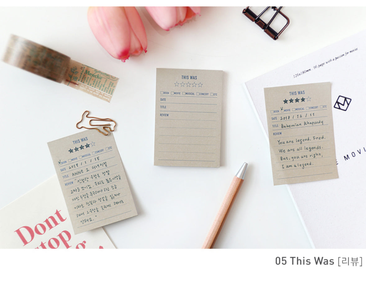 Paperian Make a Memo Sticky Notes