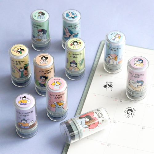 Iconic Haru Diary Stamp collection