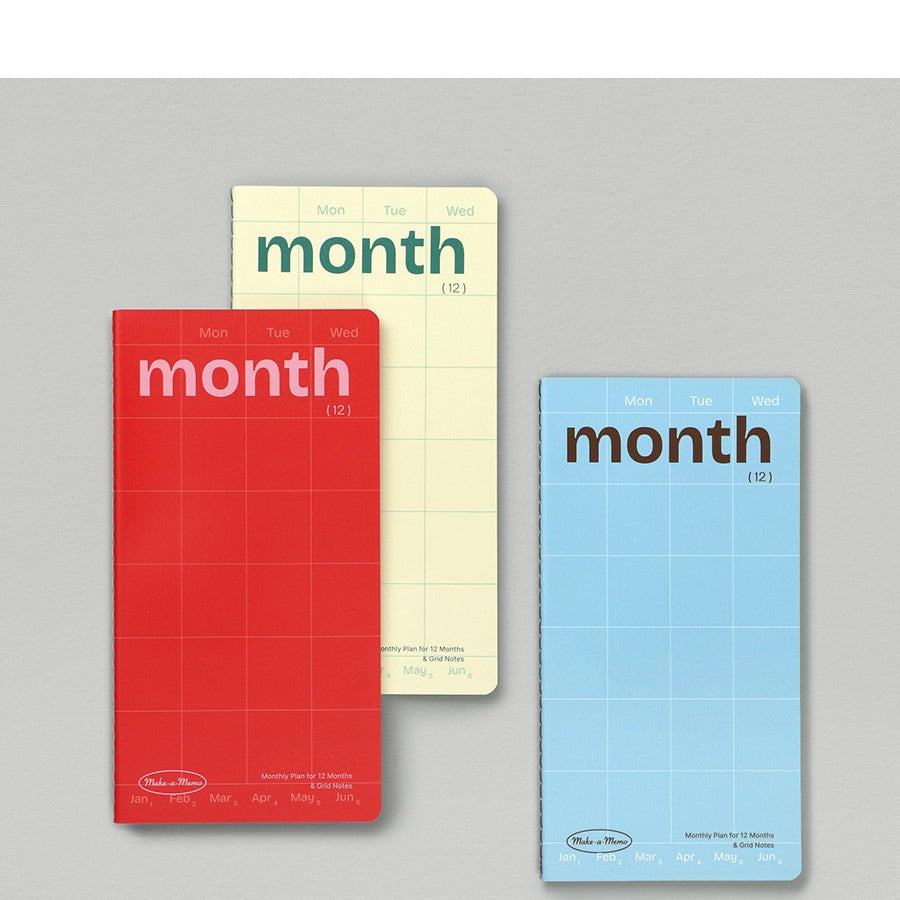 Paperian Make-a-Memo Leaf Note – Month